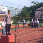 Pimpin Upacara di SMAN 7 ,Kapolsek Kawalu Berikan Arahan Pelanggaran ITE dan Kenakalan Remaja