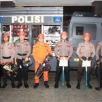 Polres Tasikmalaya Kota Kirim Tim SAR Sat Samapta dan Satu Ton Beras Untuk Korban Gempa Cianjur