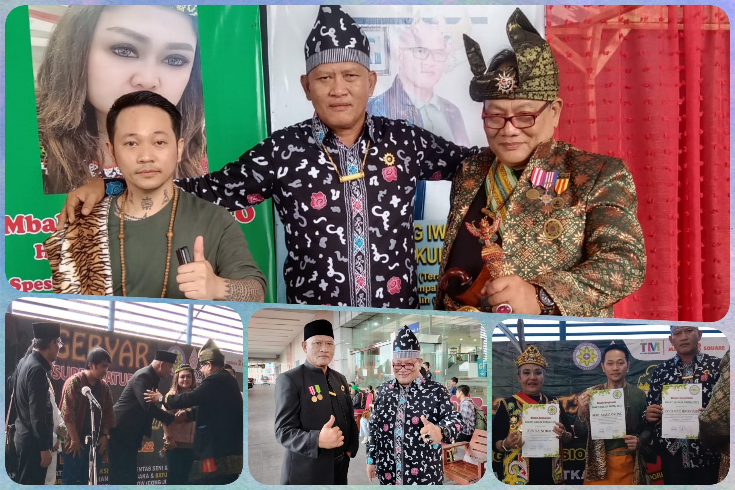 Preman Bengkulu Master Dang Iwan Kaur Menerima Pengharhaan Dua Bintang di Acara “Gebyar Supranatural dan Pengobatan Alternatif FKPPAI - 2022”