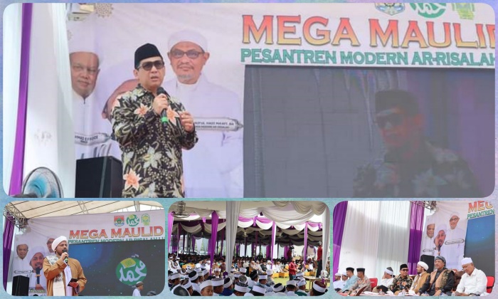Walikota Lubuklinggau SN Prana Putra Sohe Apresiasi Acara Tabligh Akbar Mega Maulid 2022