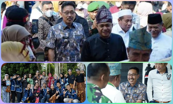 Bupati Labusel H Edimin Hadiri Upacara Hari Guru Nasional ke 77 Tahun 2022 Provinsi Sumatera Utara