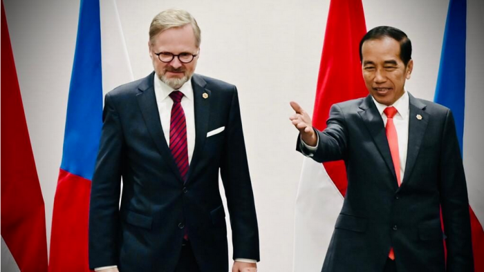 Bilateral Dengan PM Ceko, Presiden Jokowi Dorong Kerja Sama Ekonomi, Pertahanan, dan Indo-Pasifik