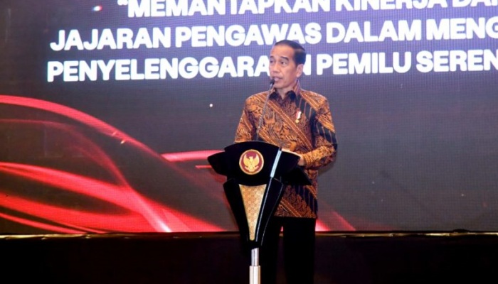 Presiden Jokowi Tekankan Peran Sentral Bawaslu Wujudkan Pemilu Berkualitas dan Berintegritas