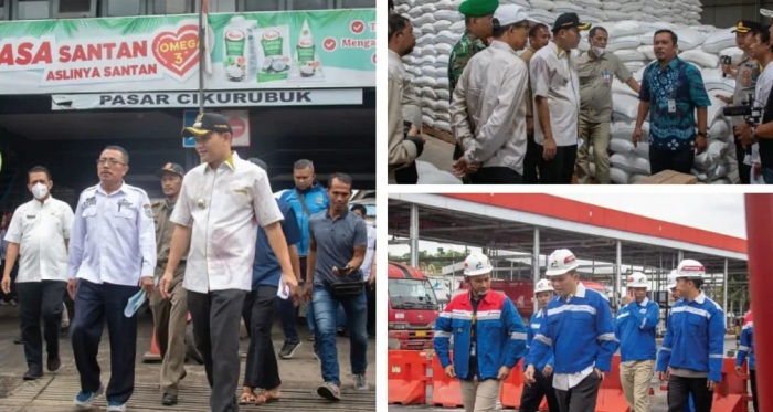 Pj.Walikota Tasikmalaya Laksanakan Inspeksi Pasar Menjelang Nataru ke Pasar Cikurubuk, Gudang Bulog Kota Tasikmalaya dan Pertamina Kota Tasikmalaya