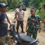 Patroli Sinergitas TNI-Polri, Sambangi Warga Kecamatan Pagerageung, Sampaikan Himbauan Kamtibmas