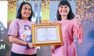 Kader PSI Imelda Berwanty Purba, Mendapat Penghargaan ”Perempuan Berani Bersuara”