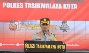 Polres Tasikmalaya Kota Gelar Press Rilis Akhir Tahun 2022