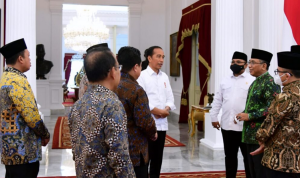 Presiden Jokowi Terima Kunjungan Ketua Umum PBNU