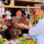 Presiden Jokowi Tinjau Aktivitas Pasar Bunda Sri Mersing di Dumai