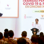 Buka Rakornas Transisi PC-PEN, Presiden Jokowi Apresiasi Kerja Keras Jajaran Tangani Pandemi