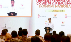 Buka Rakornas Transisi PC-PEN, Presiden Jokowi Apresiasi Kerja Keras Jajaran Tangani Pandemi