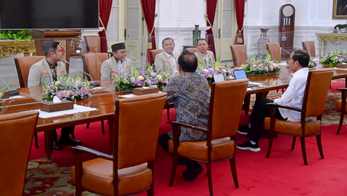 Presiden Jokowi Terima Kunjungan Pengurus PP Pemuda Muhammadiyah