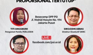 Diskusi Publik DPP Partai Solidaritas Indonesia “Pro Kontra Sistem Proporsional Tertutup”