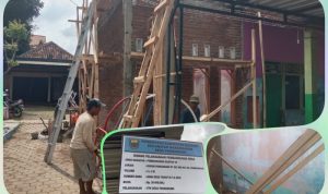 Kuat Dugaan Terjadinya Mark-Up Anggaran Pembangunan Kantor TK Desa Pandansari