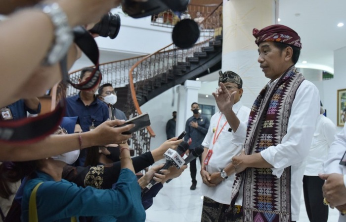 Presiden Jokowi Ajak Pemerintah Daerah Kendalikan Inflasi