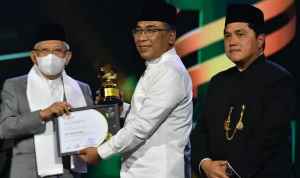 Berdedikasi Majukan NU, Wapres K.H. Ma’ruf Amin Terima Penghargaan sebagai Tokoh Pejuang NU