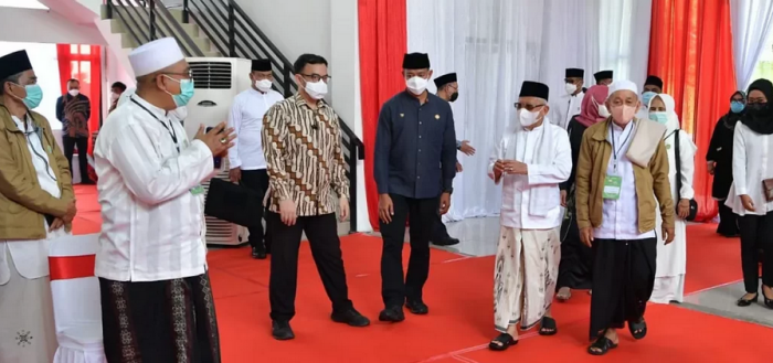 Wapres K.H. Ma’ruf Amin Sambut Gembira Kunjungan Pengurus Yayasan dan Ponpes Al-Jauharen