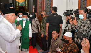 Hadiri Muhasabah dan Istigasah Doa Keselamatan Bangsa, Wapres K.H. Ma’ruf Amin Ingatkan Pentingnya Minta Pertolongan Allah