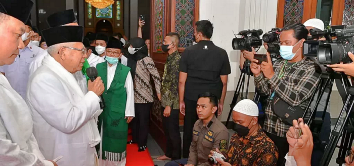 Hadiri Muhasabah dan Istigasah Doa Keselamatan Bangsa, Wapres K.H. Ma’ruf Amin Ingatkan Pentingnya Minta Pertolongan Allah