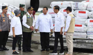 Presiden Jokowi Lepas Bantuan Kemanusiaan ke Turki dan Suriah