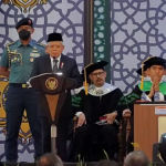 Hadiri Pengukuhan Guru Besar UIN Syarif Hidayatullah, Wapres K.H. Ma’ruf Amin Tegaskan, Indonesia Butuh Ahli Ijtihad yang Dinamis