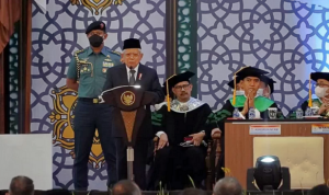 Hadiri Pengukuhan Guru Besar UIN Syarif Hidayatullah, Wapres K.H. Ma’ruf Amin Tegaskan, Indonesia Butuh Ahli Ijtihad yang Dinamis