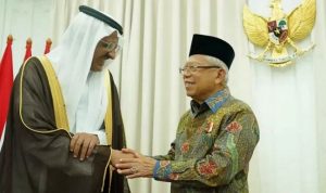 1a Permudah Akses Produk Halal Indonesia, Wapres K.H. Ma’ruf Amin Minta Bantuan Dubes Saudi agar Persetujuan SFDA segera Keluar