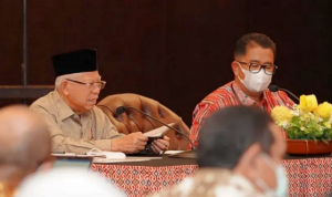 1a Pimpin Rakor Percepatan Penurunan Stunting di Sulbar, Wapres Minta Pemangku Kepentingan Hilangkan Ego Sektoral