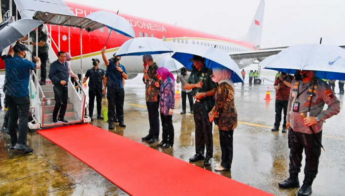 Tiba di Jawa Tengah, Presiden Jokowi Resmikan Jalan Tol Semarang-Demak