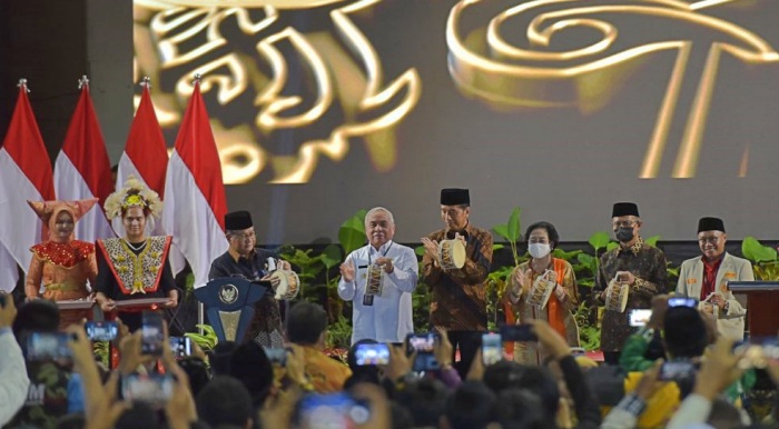 Buka Muktamar XVIII Pemuda Muhammadiyah, Presiden Jokowi: Bonus Demografi Jadi Modal Bangsa Majukan Indonesia