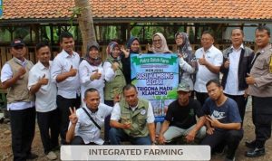 Kabid Peternakan dan Kesehatan Hewan DKPPP Kota Banjar Lakukan Kunjungan Rebo Keliling ke Kawasan Integrated Farming Putra Galuh Farm di Desa Karyamukti