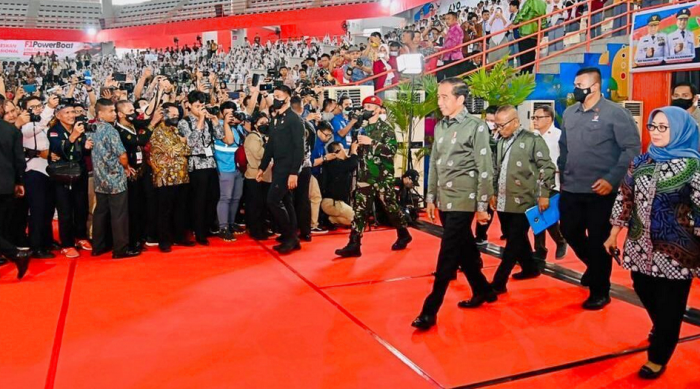 Presiden Jokowi Hadiri Puncak Peringatan Hari Pers Nasional 2023