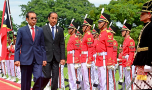 Presiden Jokowi Sambut Kunjungan Resmi PM Timor-Leste di Istana Bogor