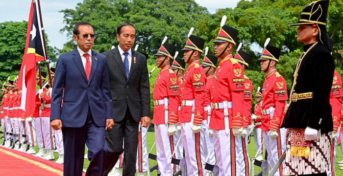 Presiden Jokowi Sambut Kunjungan Resmi PM Timor-Leste di Istana Bogor