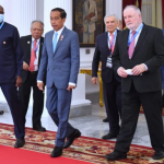 Presiden Jokowi Terima Delegasi World Water Council di Istana Merdeka