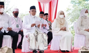 Wapres K.H. Ma’ruf Amin Berziarah ke Mahligai, Makam Islam Tua di Barus