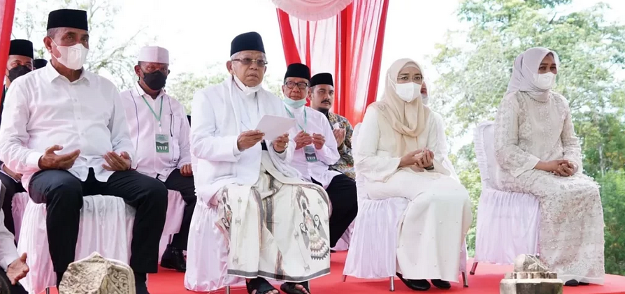 Wapres K.H. Ma’ruf Amin Berziarah ke Mahligai, Makam Islam Tua di Barus