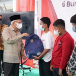 Berikan Bantuan, Wapres K.H. Ma’ruf Amin Motivasi Anak Tidak Sekolah untuk Lanjutkan Pendidikan