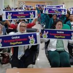 Ratusan Mahasiswa dan Aktivis LSM NTB Ikuti Gerakan Kampanye Perdamaian FingerPeace