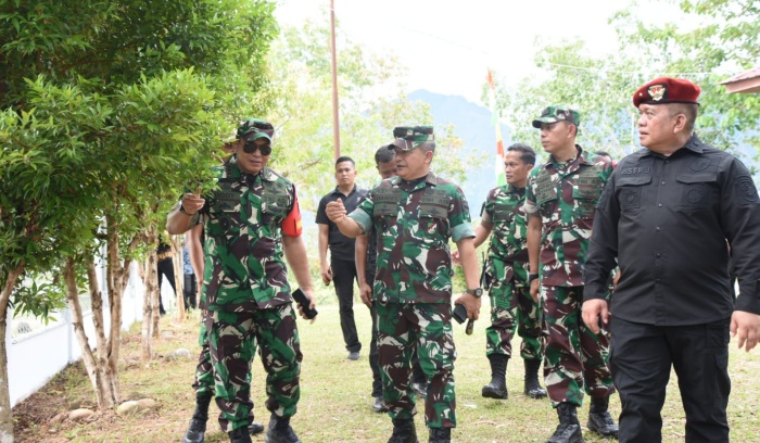 Pangdam I/BB Cek Langsung Pengamanan Lokasi Kunker Wapres RI di Barus