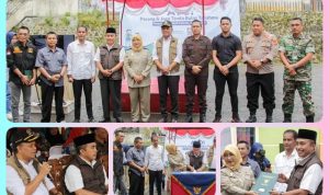 collage Sekretaris Daerah Kab.Tasikmalaya Hadiri Pencanangan Gerakan Masyarakat Pemasangan Tanda Batas