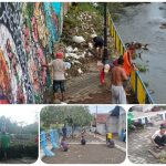 Jumat Bersih, Warga Kelurahan Panyingkiran Dengan Kelurahan Cipedesdi Kawasan Wisata Sungai Cipanyir dan Pinggir Rel Kereta Api