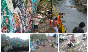 Jumat Bersih, Warga Kelurahan Panyingkiran Dengan Kelurahan Cipedesdi Kawasan Wisata Sungai Cipanyir dan Pinggir Rel Kereta Api