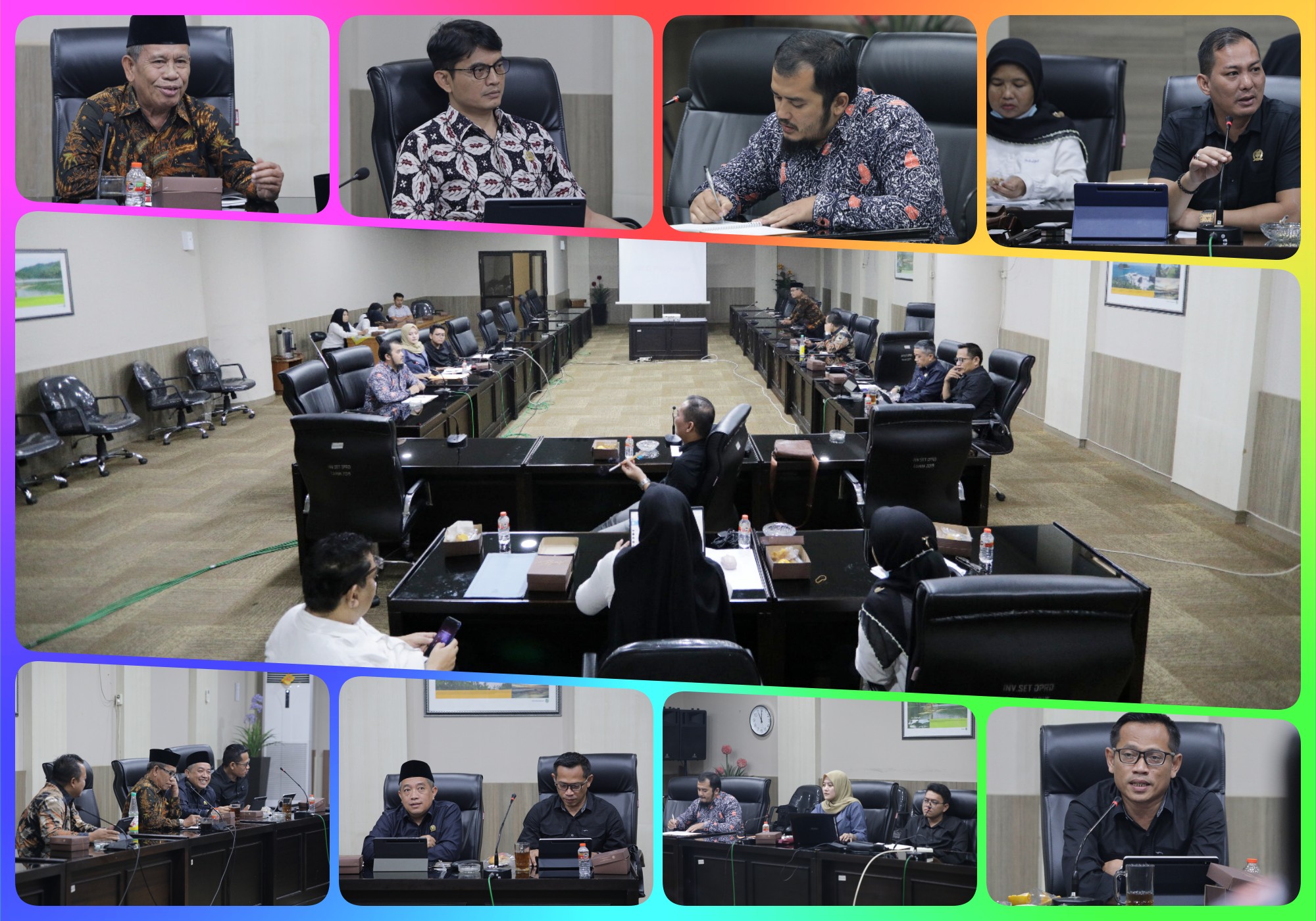 Rapat BAPEMPERDA DPRD Kabupaten Tasikmalaya Bersama TAPD Mengenai Pembahasan Penyusunan Naskah Akademik Ranperda