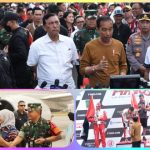 Panglima TNI Dampingi Presiden Jokowi Saksikan F1H2O Powerboat Danau Toba 2023