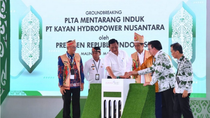 Groundbreaking PLTA Mentarang, Presiden Jokowi Dukung Transformasi Indonesia Menuju Ekonomi Hijau