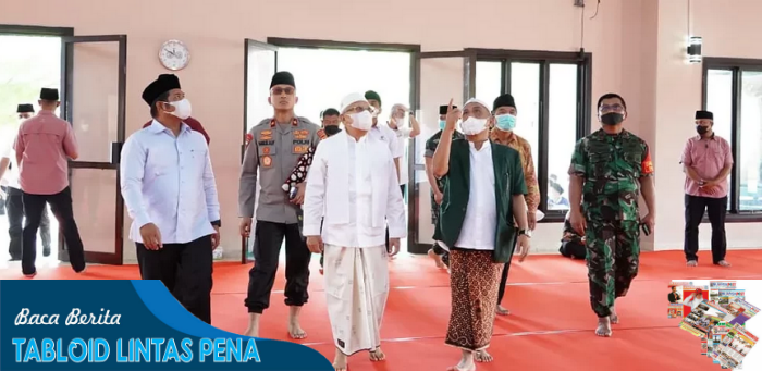 Wapres K.H. Ma’ruf Amin Shalat Jum’at Bersama Pj. Gubernur dan Wakapolda Banten di Masjid Agung Penata