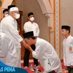 Malam Ketiga Ramadan, Wapres Tarawih Bersama para Santri Ponpes An Nawawi Tanara