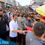 Ngabuburit di Makassar, Presiden Jokowi Kunjungi Pasar Terong Kota Makassar