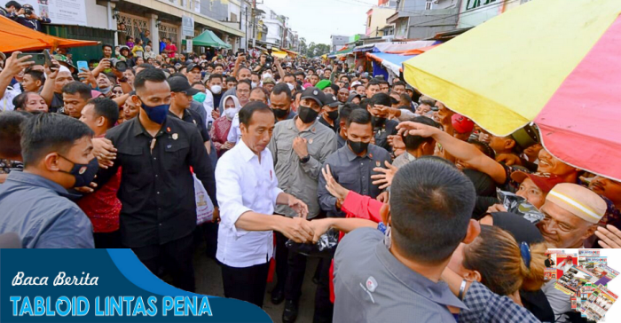 Ngabuburit di Makassar, Presiden Jokowi Kunjungi Pasar Terong Kota Makassar